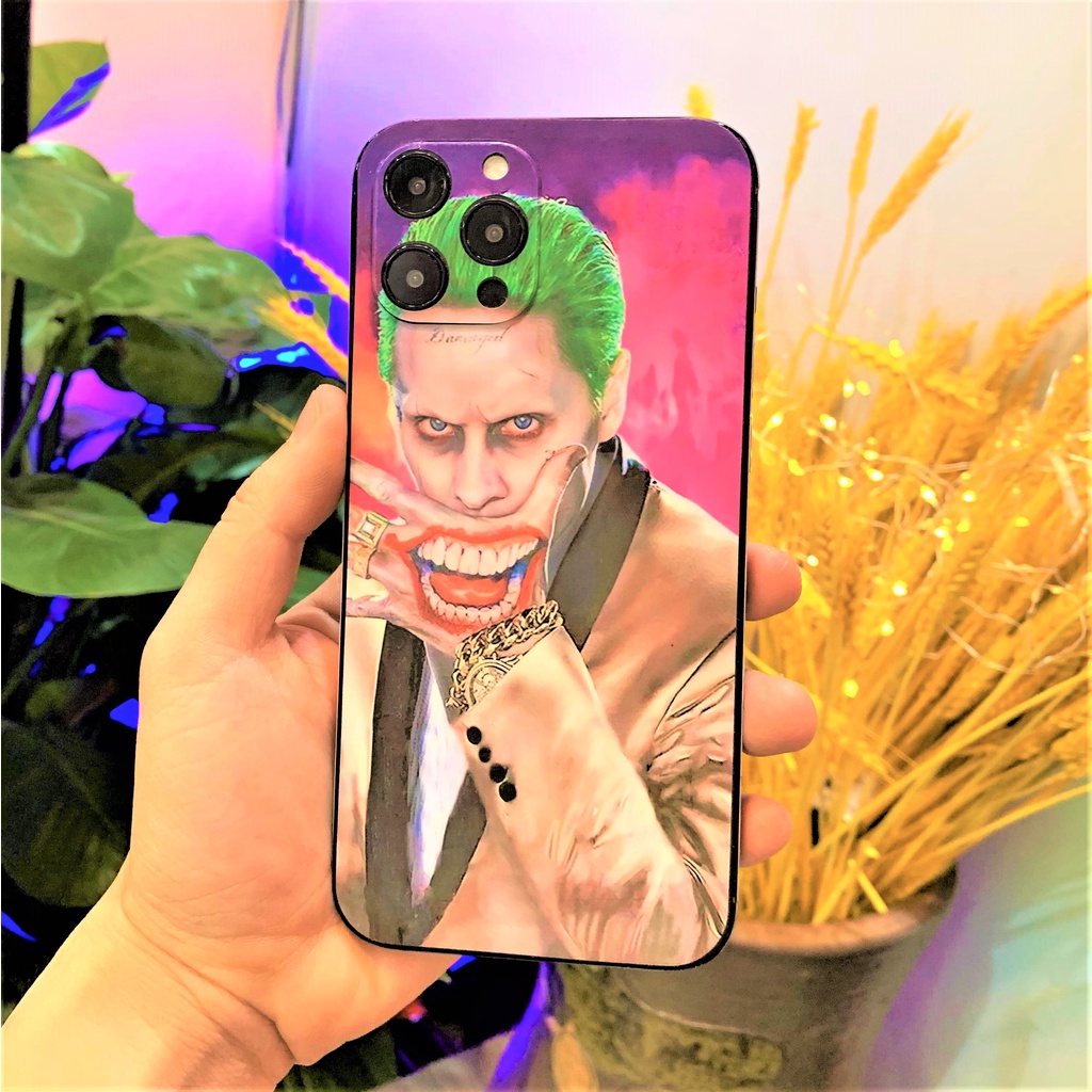 Miếng Dán iphone hình Joker cho ip 6s/6splus/7/7plus/8/8plus/x/xr/xs/11/12/13/pro/max/promax/máykhác