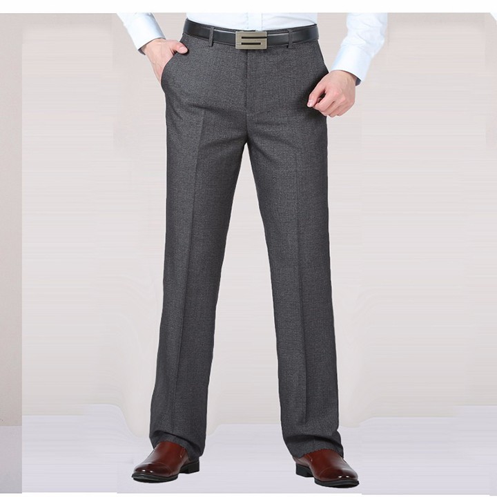 Sale sốc quần âu nam công sở ống suông trung niên size 27 đến 35, quần tây mặc vest có 3 màu cho bạn chọn-XM02