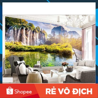 [HOT] Tranh dán tường 3D-5D-8D trang trí phòng khách (list 5) (Có kèm keo dán)