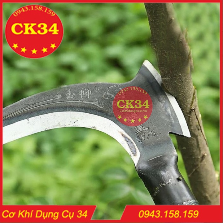 Liềm Vạt Cỏ Kết Hợp Dao Rìu Cắt Cành, Chặt cành trên cao