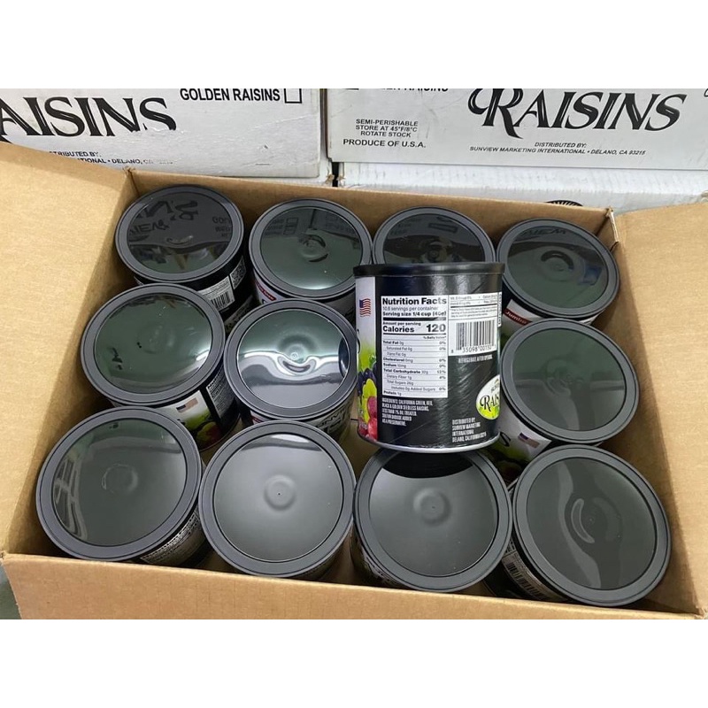 Hàng Mỹ Air NHO RAISIN MỸ