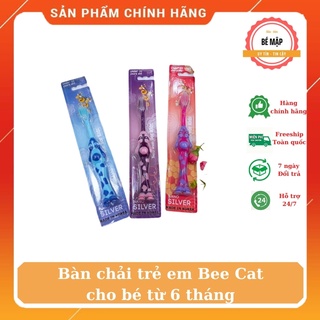 Bàn chải trẻ em Bee cat nano silver