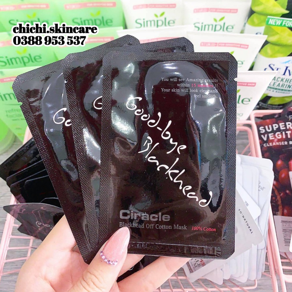 Mặt Nạ Dán Đẩy Mụn GoodBye Blackhead