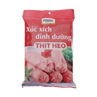 (08/2020)Xúc xích dinh dưỡng thịt heo Ponnie gói 175g