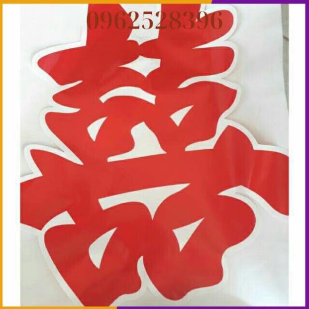 CHỮ Hỉ Trang Trí Phòng Cưới