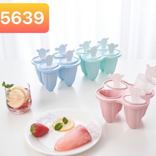 Khuôn làm kem tại nhà nhiều hình đáng yêu