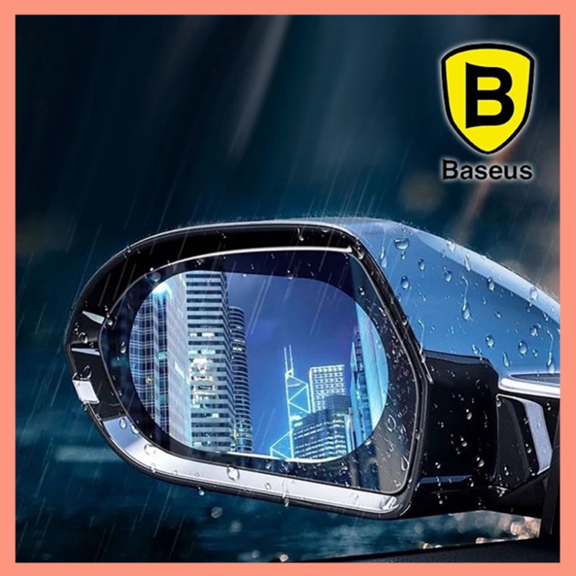 Miếng Dán Nano Baseus Chống Bám Nước Gương Chiếu Hậu Ô Tô Xe Hơi Rainproof Film For Car