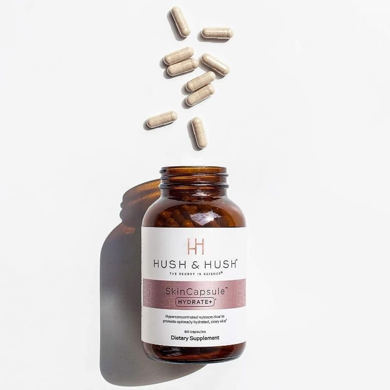 [CÓ TEM - CHÍNH HÃNG] Viên Uống Cấp Ẩm Giúp Da Căng Bóng Mọng Nước Image Hush & Hush SkinCapsule Hydrate+ | Thế Giới Skin Care