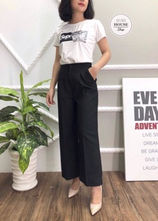 Quần bagy ống sớ dài
