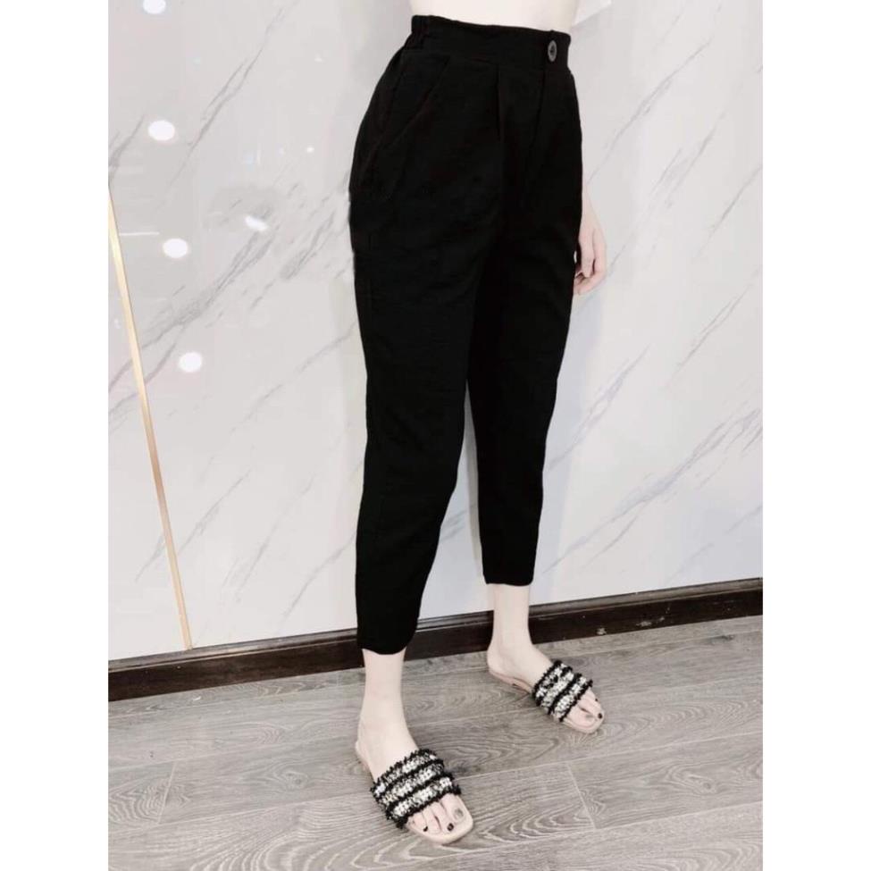 Bigsize  {BIGSIZE} Quần BAGGY ĐŨI khuy nữ cao cấp