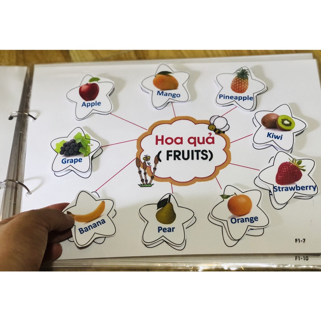 Học Liệu Bóc Dán Montessori 14 Chủ Đề Giúp Bé Thông Minh