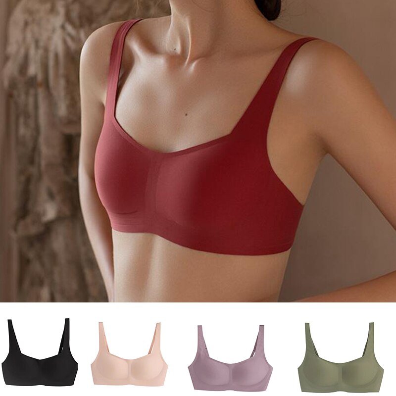  Áo Lót Mềm Nâng Ngực Không Đường May Gợi Cảm Cho Nữ