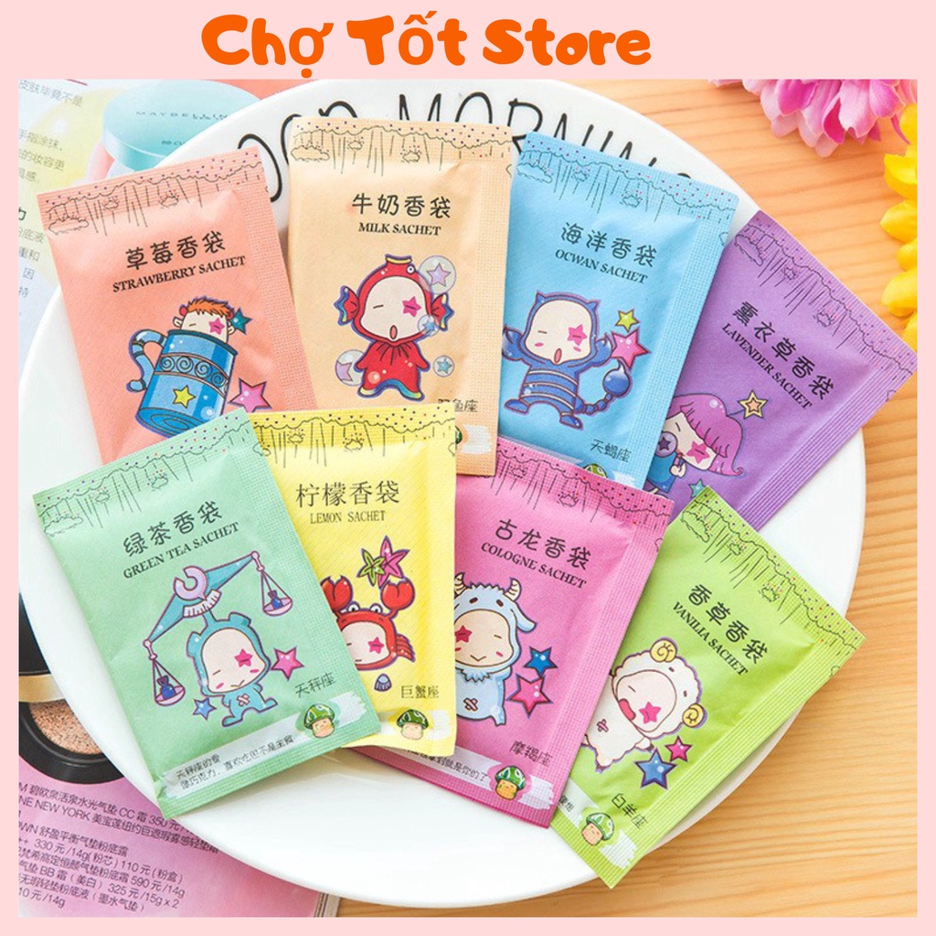 Túi Thơm Mini 12 Cung Hoàng Đạo Chống Mốc Để Tủ Quần Áo 88060 Chợ Tốt Store