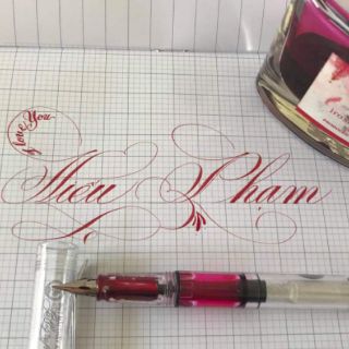 Bút Ánh Dương SH 051 (ngòi G calligraphy thanh đậm rõ)