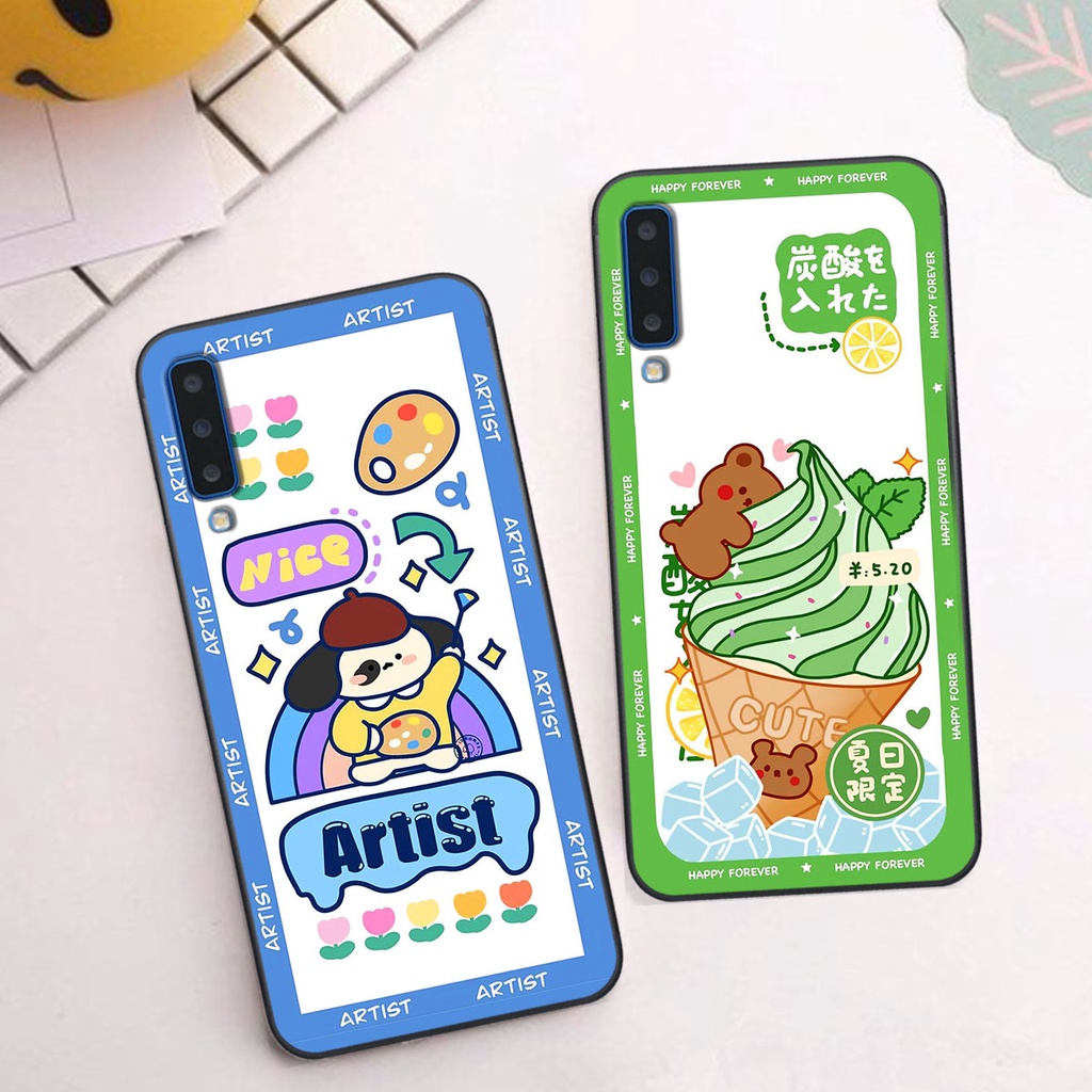 Ốp lưng Samsung Galaxy A7 2018 hình cute dễ thương - Giá tốt nhất - Hàng cao cấp