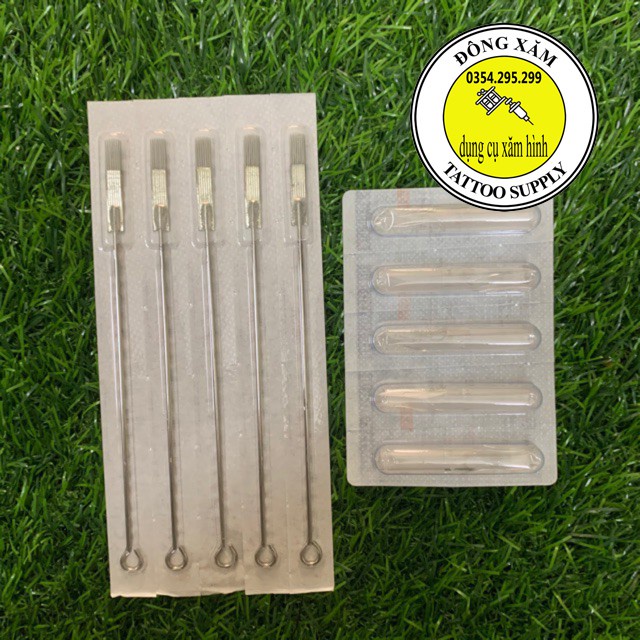 Kim xăm hình kèm ngòi 15rm hàng có sẵn