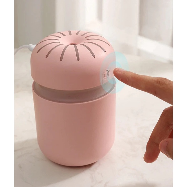 Máy Phun Sương Mini Thông Minh Có Đèn Led Phát Sáng