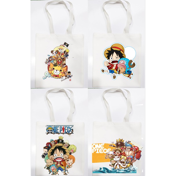 Túi tote chopper one piece túi tote thần tượng TT24 hoạt hình