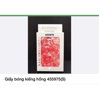 Giấy bóng kiếng ( rẻ ) trang trí móng tay chân