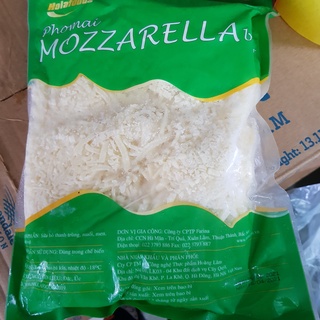 1KG Phô mai Mozzarella làm pizza, tok phô mai, hàu nướng phô mai