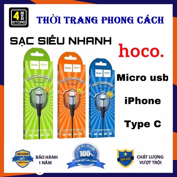 Cáp Sạc Nhanh  X38 Type-C - Chống Đứt - C.hính Hãng ⚡ Hỗ Trợ Sạc Nhanh ⚡