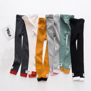 Combo 4 quần tất len xuất cho bé gái