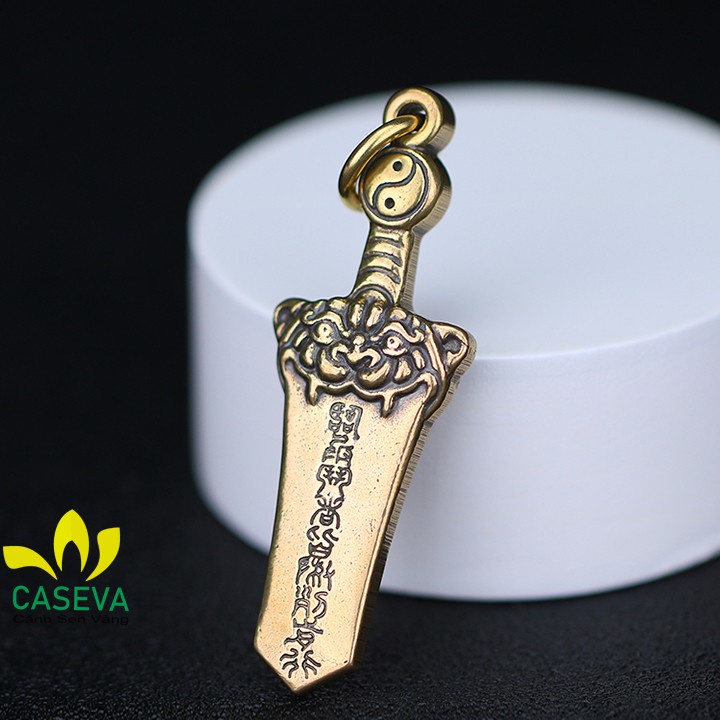 Móc Khóa Đồng Phong Thủy Kiếm Hộ Mệnh