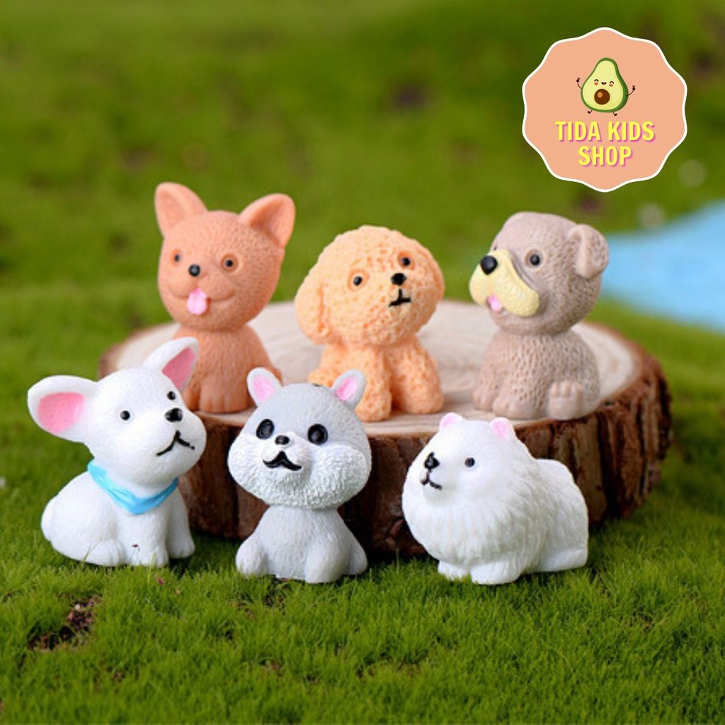 Cún Con Tìm Chủ Mới Về Trang Trí Vườn Cây, Tiểu Cảnh Miniature, Phụ Kiện DIY - Văn Phòng Phẩm TiDa Kids Shop Giá Rẻ