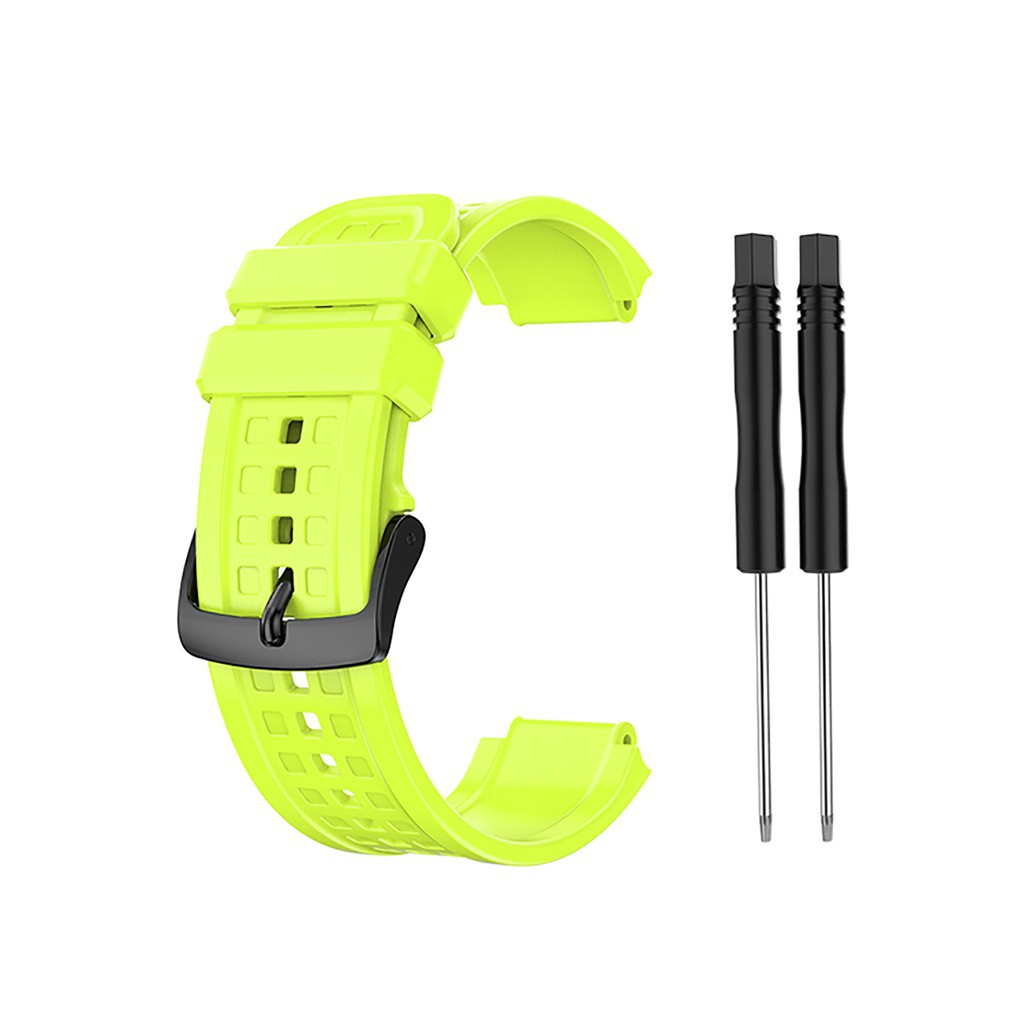 Dây Đeo Thay Thế Chất Liệu Cao Su Mềm Cho Đồng Hồ Thông Minh Garmin Forerunner 25 F25