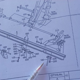 Chốt nông sâu _Máy cấy lúa