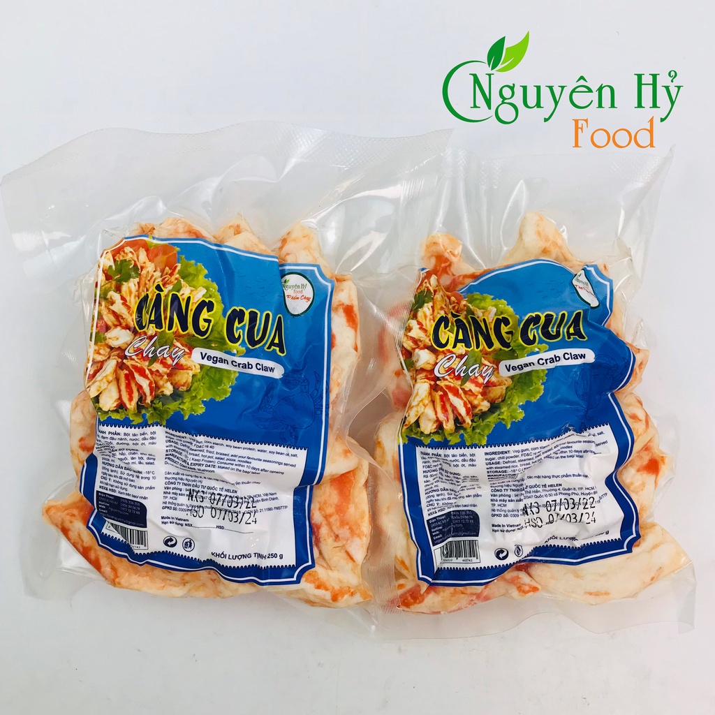 Càng Cua Chay Nguyên Hỷ - 200g (Hàng đông lạnh giao tốc TPHCM)