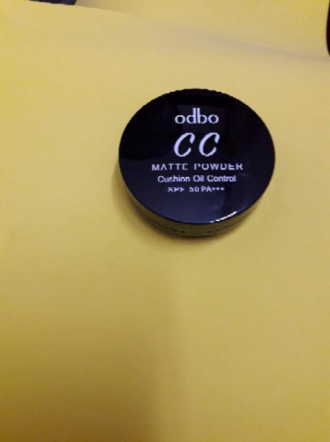 Phấn nước Odbo CC Matte Powder Oil Control chất phấn mềm mịn, kiềm dầu tốt, không tạo vệt loang da,độ che phủ 95%