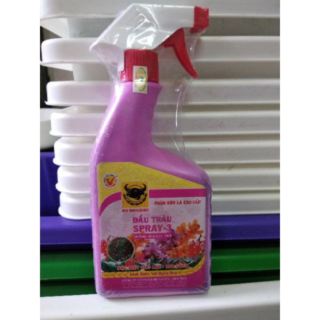 [SIEURE] Combo 3 phân bón lá cao cấp đầu trâu Spray 1-2-3 hàng đẹp, phân phối chuyên nghiệp.