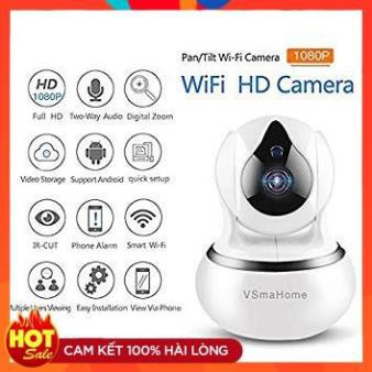 [Chính Hãng] Camera giám sát IP VSmaHome 922WP 2.0MP Full HD 1080P