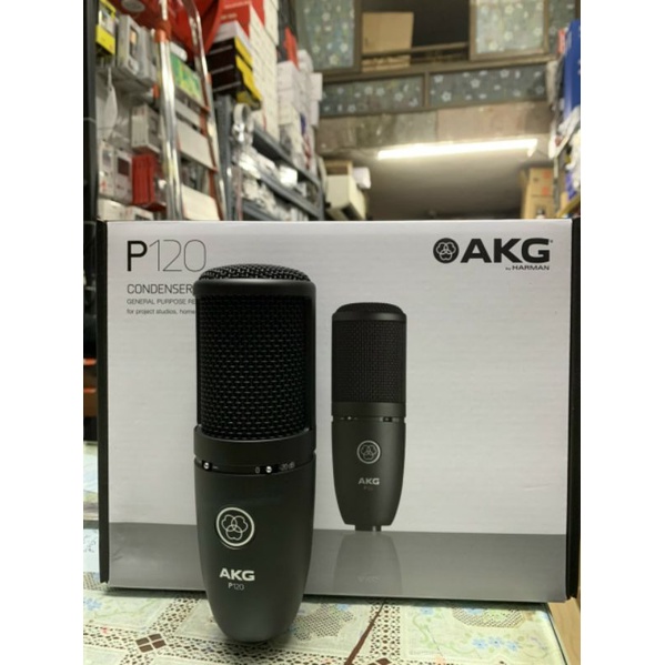 [Mã ELHACE giảm 4% đơn 300K] Mic thu âm AKG P120 Codenser (Bảo hành 1 năm)