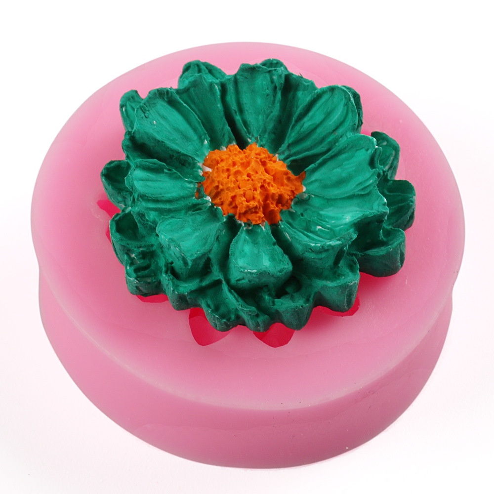 Khuôn Silicone Tạo Hình Hoa 3D Trang Trí Bánh