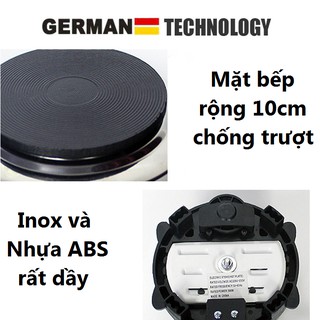 Bếp điện mini 500w nắp gang