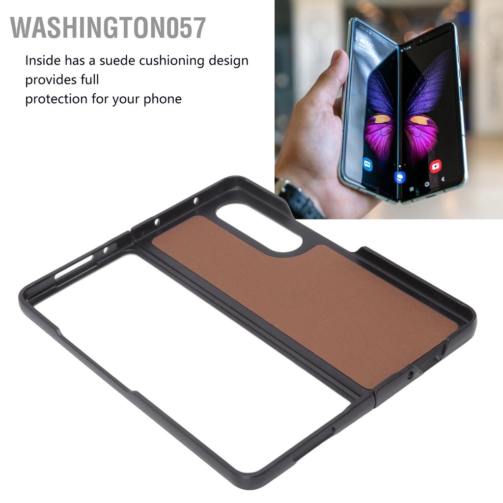 Bao da điện thoại nắp gập chống trầy chống bụi tùy chọn màu sắc dành cho Galaxy Z FOLD 4