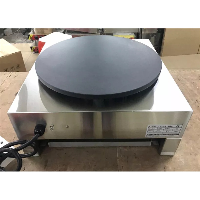 Máy làm bánh crepe- máy làm bánh tráng-bánh kếp thái-bánh doremon dùng điện khuôn gang chống dính-bảo hành 1 năm