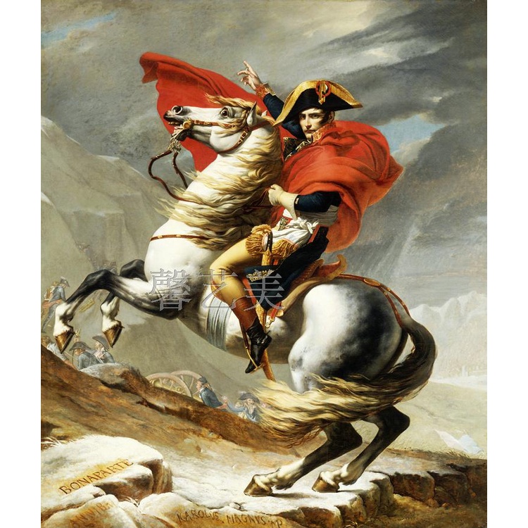 Tranh sơn dầu hình tượng David Napoleon độc đáo