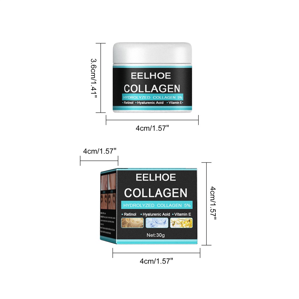 EELHOE Kem Dưỡng Da Mặt Cho Nam Kem Chống Nhăn Collagen Làm Trắng Da Mặt Dưỡng Ẩm Kiểm Soát Dầu Metro