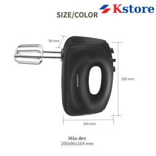 Máy Đánh Trứng Lock&Lock Hand Mixer EJM501DGRY (300W)