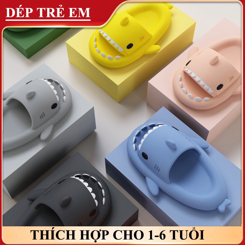 1-6 tuổi dép cho bé trai dép bé gái dép cá mập dép cho bé dép cho bé trai dép cute dép cross cho bé