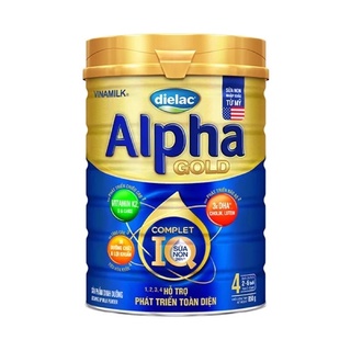 Sữa bột Vinamilk Dielac Alpha Gold IQ Step 4 - 850gr