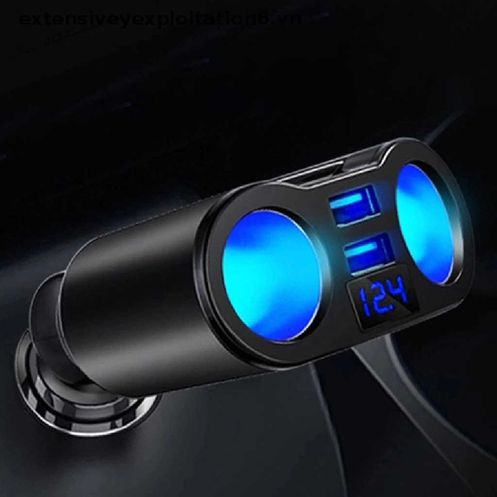 Ổ CắM 2 CổNg USB 12V / 24V / E6VN / 90W Chuyên DụNg Cho Xe Hơi