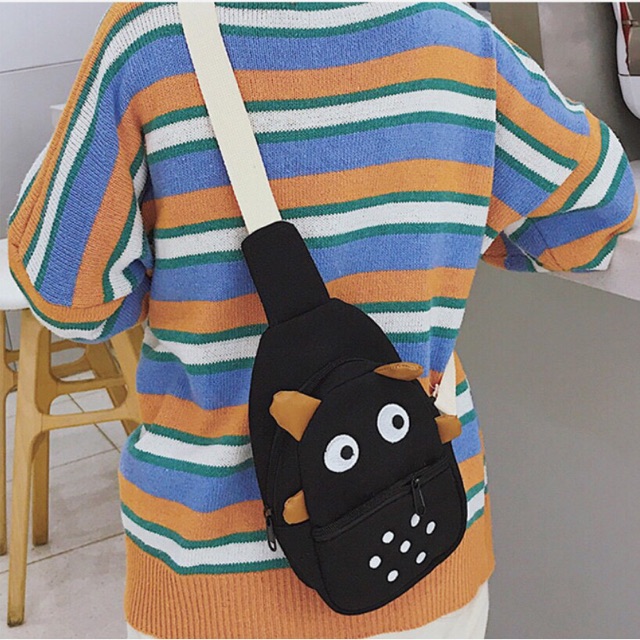 [TRỢ GIÁ] Túi Đeo Chéo Hà Mã thời trang hai ngăn siêu rẻ kèm ảnh thật rất hot | BigBuy360 - bigbuy360.vn