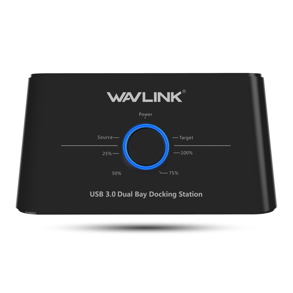 Đế Đọc Ổ Cứng Wavlink Chuyển Đổi USB 3.0 Sang Ổ Cứng SATA HDD SSD 2.5/3.5 Inch Chuyên Dụng