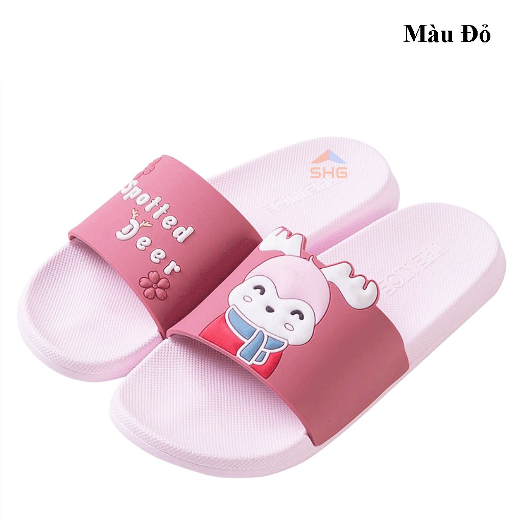 (MUA LẺ GIÁ SỈ) DÉP CAO SU UNISEX HÌNH TUẦN LỘC 3D, IN NỔI SIÊU CƯNG