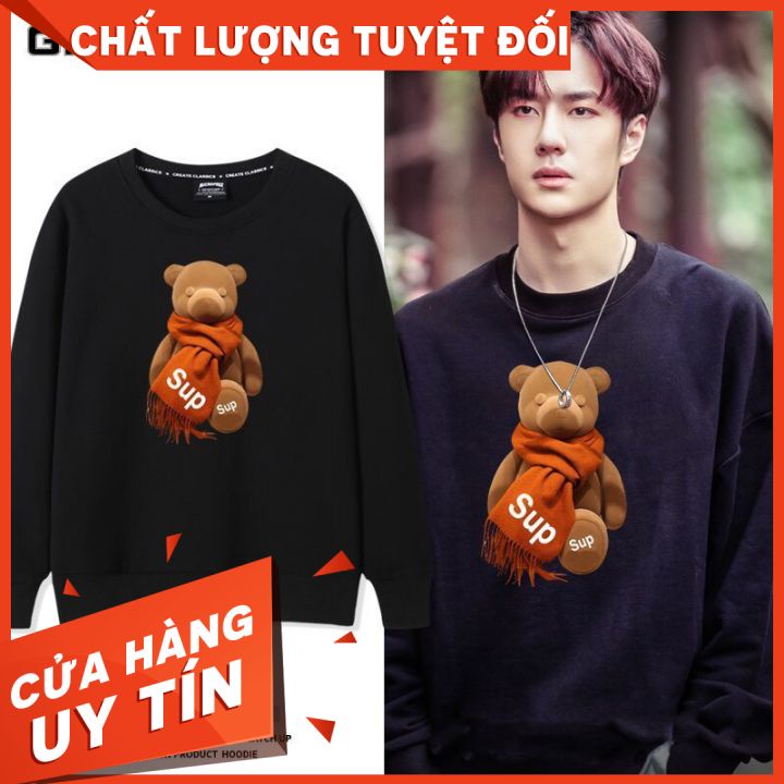 Áo Thu Đông, Áo Thun Nam - Nữ Cổ Tròn Tay Dài - Chất Liệu Umi Cao Cấp - In 3D - TD45 | BigBuy360 - bigbuy360.vn