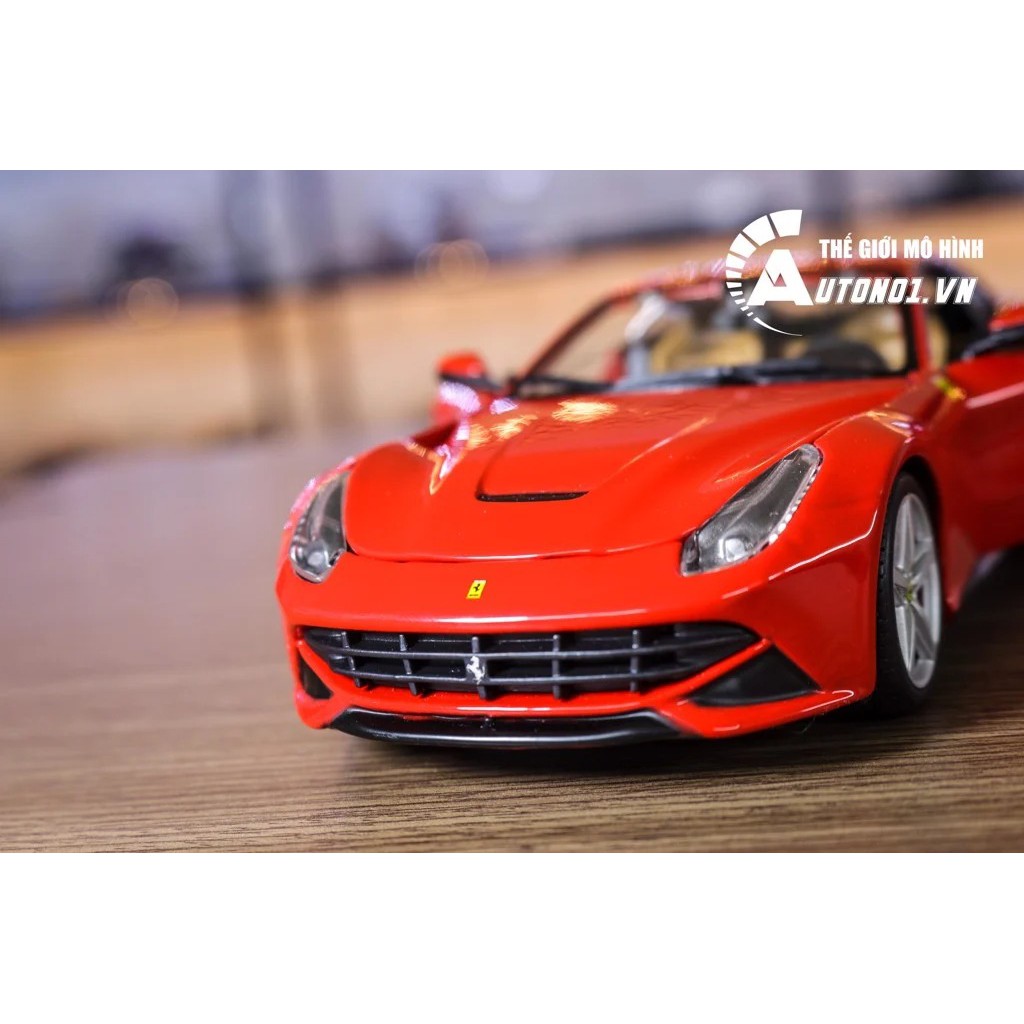 MÔ HÌNH FERRARI F12 BERLINETTA RED 1:24 BBURAGO 1307